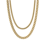 LINK UP CUBAN NECKLACE