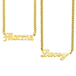 CUBAN CUSTOM NAME NECKLACE